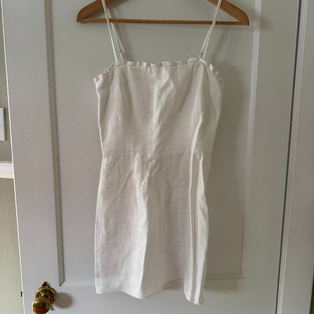 Reformation whit dress